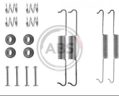Монтажний набір гальмівних колодок A.B.S. 0521Q (фото 1)