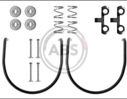 Монтажный набор тормозных колодок A.B.S. 0587Q