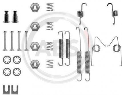 Монтажный набор тормозных колодок A.B.S. 0614Q (фото 1)