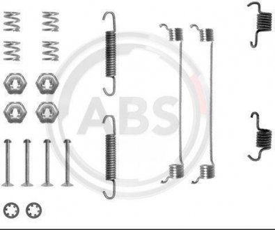 Монтажный набор тормозных колодок A.B.S. 0651Q (фото 1)