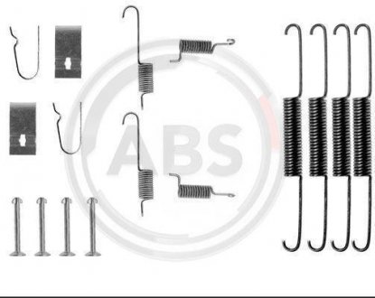 Монтажный набор тормозных колодок A.B.S. 0664Q (фото 1)