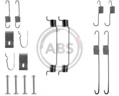 Монтажный набор тормозных колодок A.B.S. 0699Q (фото 1)