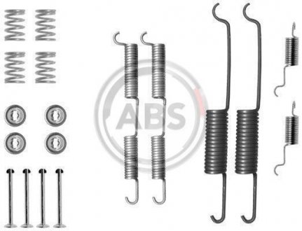 Монтажний набір гальмівних колодок A.B.S. 0727Q (фото 1)