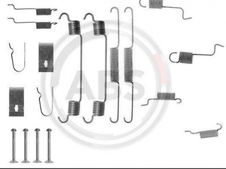 Монтажний набір гальмівних колодок A.B.S. 0742Q (фото 1)