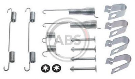 Монтажний набір гальмівних колодок A.B.S. 0800Q