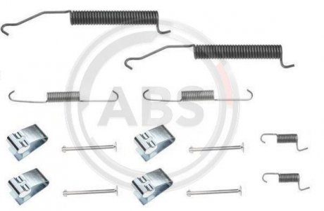 Фото 1 - монтажний набір гальмівних колодок A.B.S. 0812Q Монтажний набір гальмівних колодок A.B.S. 0812Q (фото 1)