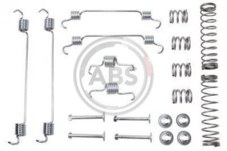 Монтажный набор тормозных колодок A.B.S. 0835Q (фото 1)