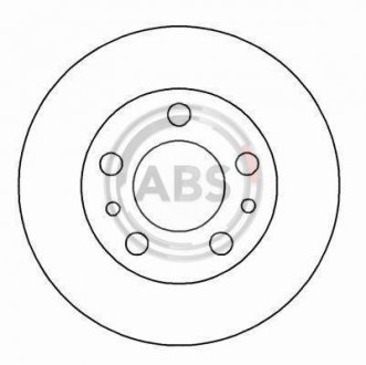 Гальмівний диск A.B.S. 15923