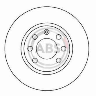 Тормозной диск A.B.S. 15929 (фото 1)