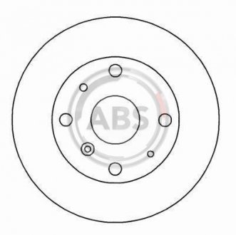 Тормозной диск A.B.S. 15943 (фото 1)