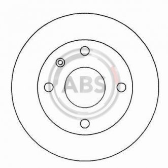 Тормозной диск A.B.S. 15965 (фото 1)