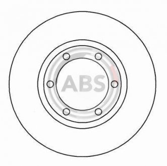 Гальмівний диск A.B.S. 15971