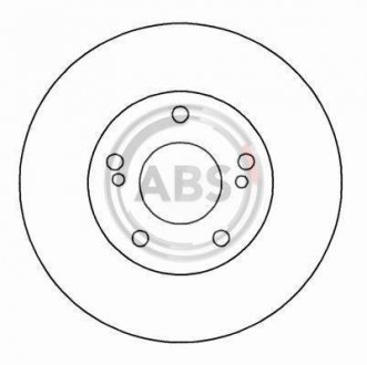 Тормозной диск A.B.S. 16040