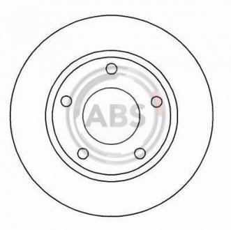 Тормозной диск A.B.S. 16049 (фото 1)