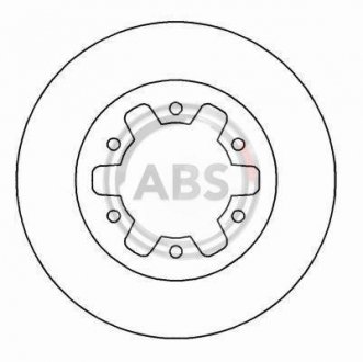 Тормозной диск A.B.S. 16078