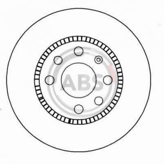Тормозной диск A.B.S. 16093 (фото 1)