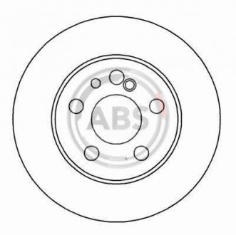 Тормозной диск A.B.S. 16111 (фото 1)