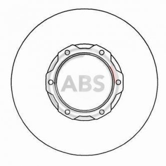 Гальмівний диск A.B.S. 16198 (фото 1)