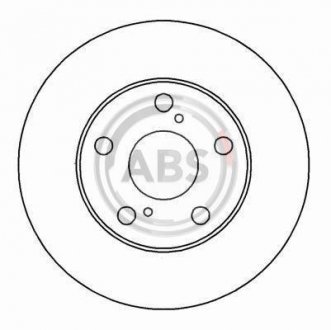 Гальмівний диск A.B.S. 16220 (фото 1)