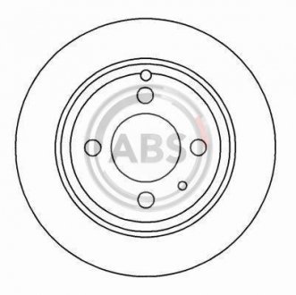 Гальмівний диск A.B.S. 16221