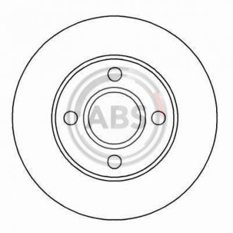 Диск тормозной A.B.S. 16226