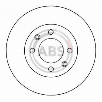 Гальмівний диск A.B.S. 16238