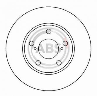 Тормозной диск A.B.S. 16245 (фото 1)