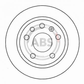 Гальмівний диск A.B.S. 16262