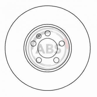 Тормозной диск A.B.S. 16265 (фото 1)