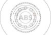 Тормозной диск A.B.S. 16328
