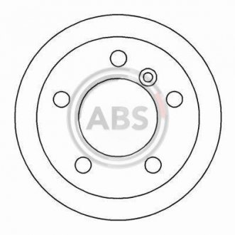 Тормозной диск A.B.S. 16454