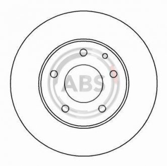 Тормозной диск A.B.S. 16456 (фото 1)