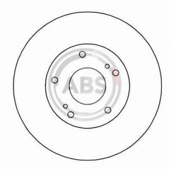 Тормозной диск A.B.S. 16494