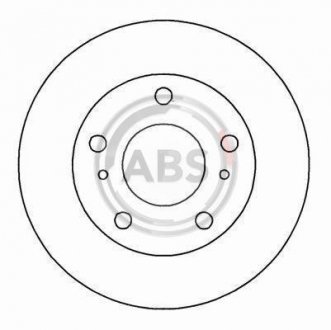 Тормозной диск A.B.S. 16497 (фото 1)