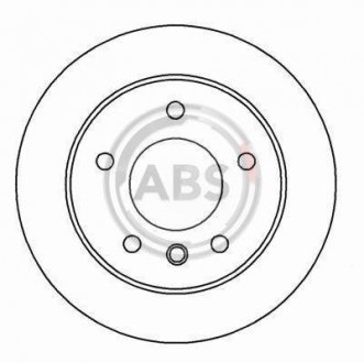 Тормозной диск A.B.S. 16535 (фото 1)
