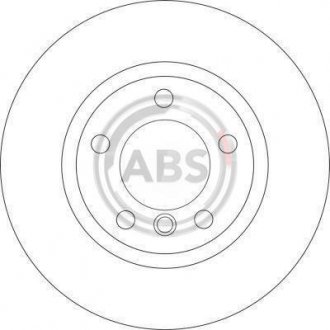 Гальмівний диск A.B.S. 16536 (фото 1)