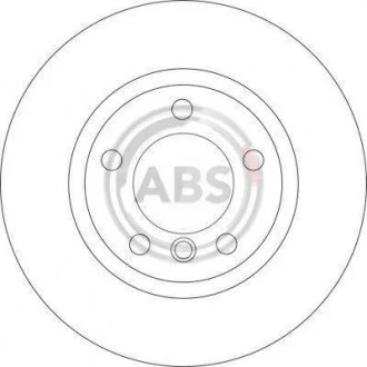 Гальмівний диск A.B.S. 16536