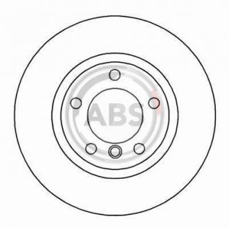 Тормозной диск A.B.S. 16537 (фото 1)