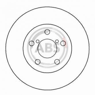 Тормозной диск A.B.S. 16554