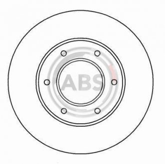 Тормозной диск A.B.S. 16615 (фото 1)