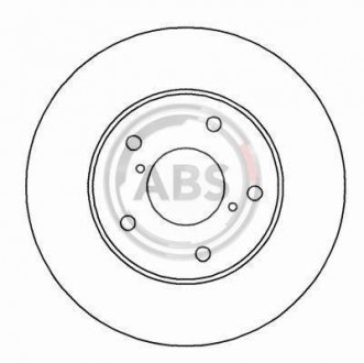 Гальмівний диск A.B.S. 16895