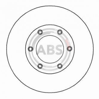Гальмівний диск A.B.S. 17015 (фото 1)