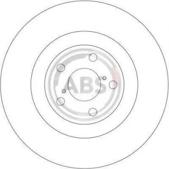 Гальмівний диск A.B.S. 17020
