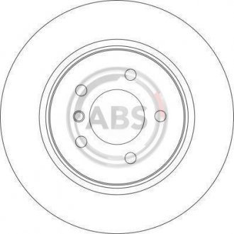 Тормозной диск A.B.S. 17026 (фото 1)