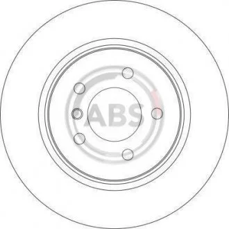 Гальмівний диск A.B.S. 17026