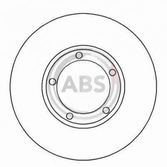 Тормозной диск A.B.S. 17035 (фото 1)