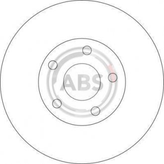 Тормозной диск A.B.S. 17051