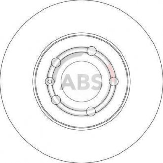 Гальмівний диск A.B.S. 17059
