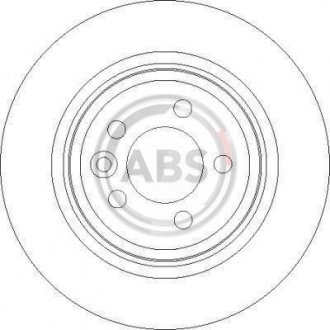 Тормозной диск A.B.S. 17060 (фото 1)