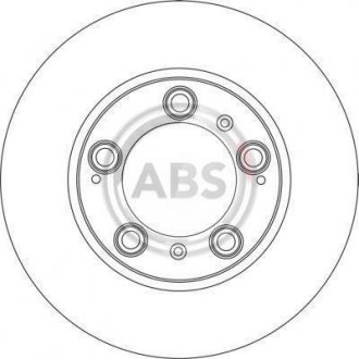 Гальмівний диск A.B.S. 17074 (фото 1)